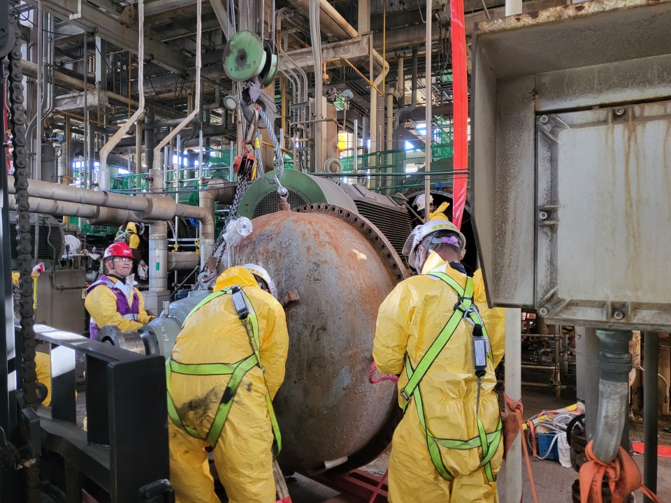 2025년 10월 4기시설 T&I 회전기계 정비작업 PKG-2,3에 대한 이미지1