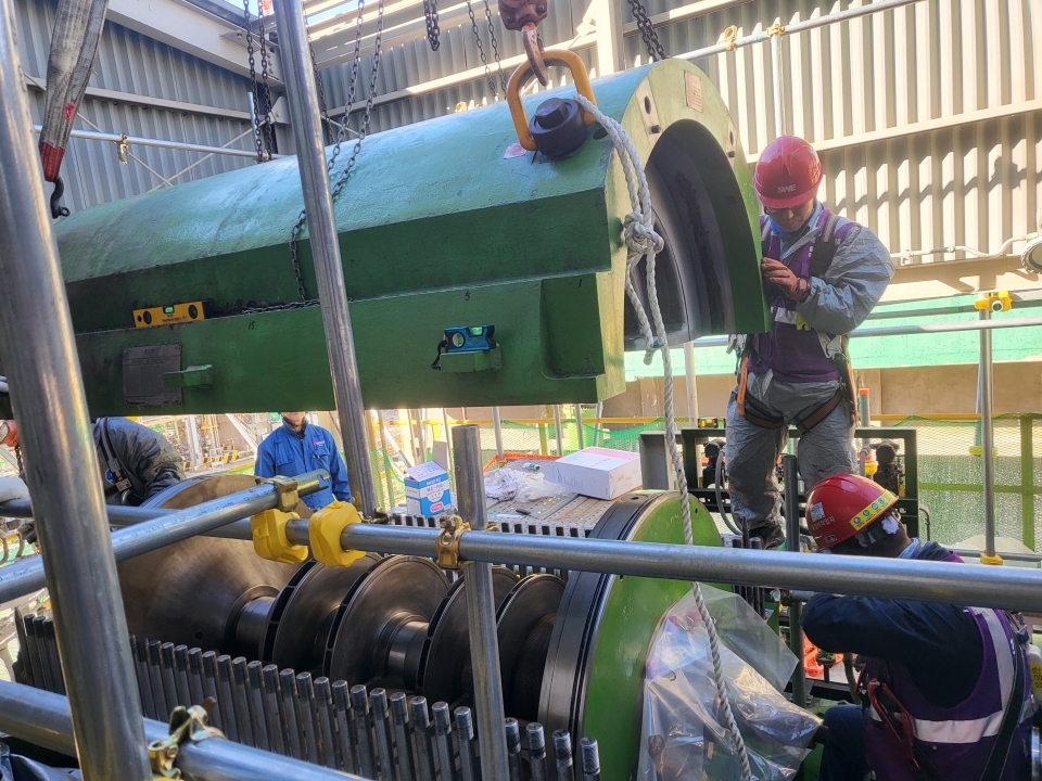 2025년 10월 4기시설 T&I 회전기계 정비작업 PKG-2,3에 대한 이미지4